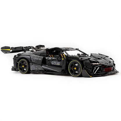 限定版 GULY 10627 MOC テクニカル 1:8 スポーツカー 296
