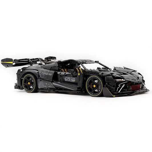 限定版 GULY 10627 MOC テクニカル 1:8 スポーツカー 296