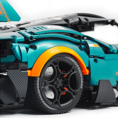 10647 3794個 MOC テクニカル 1:8 RC レーシングビルディングブロック