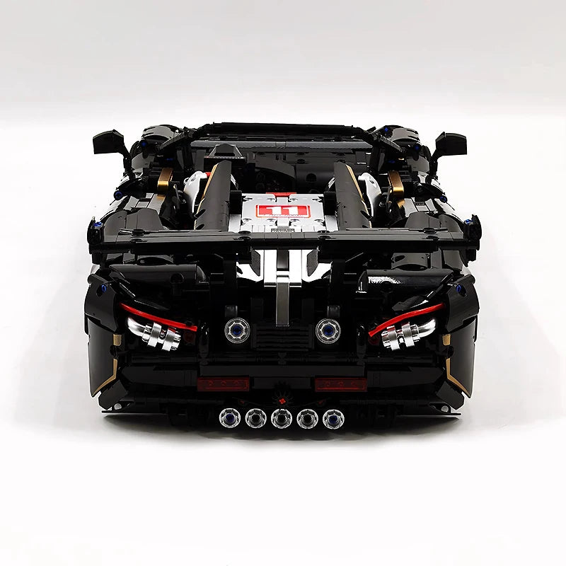 1:8 MOC スポーツレーシングカーモデル 720S モーター 10625