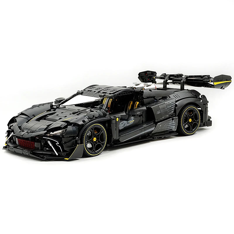 限定版 GULY 10627 MOC テクニカル 1:8 スポーツカー 296