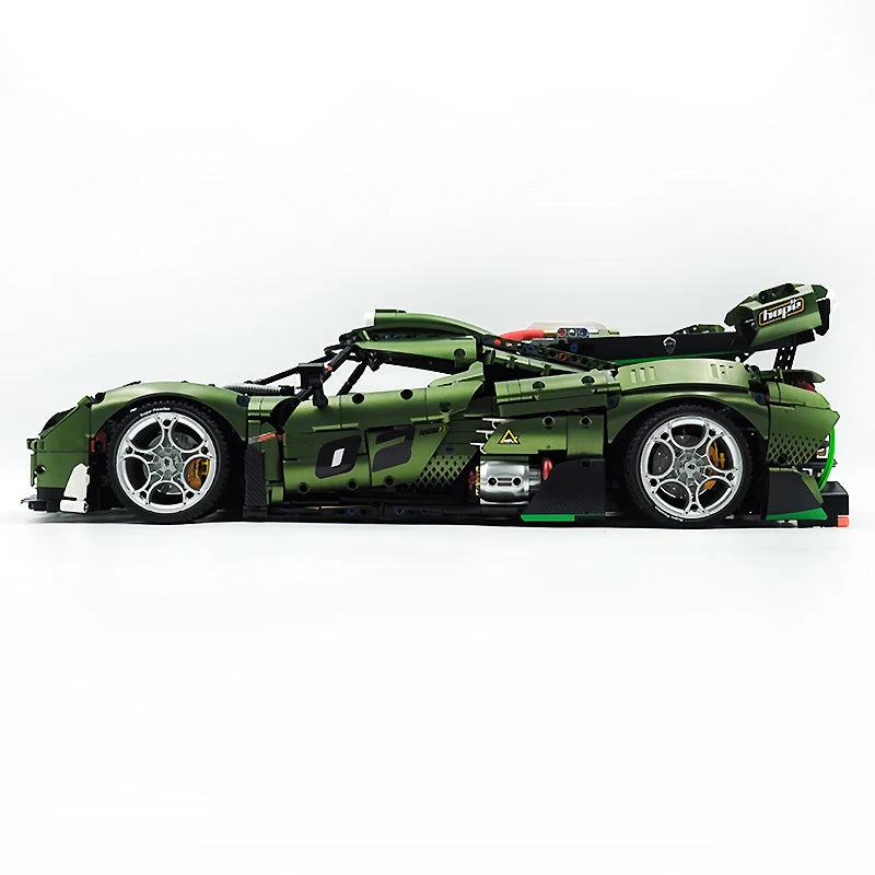 スーパーカー KenSaige 1:8 スケールモデルビルディングブロック