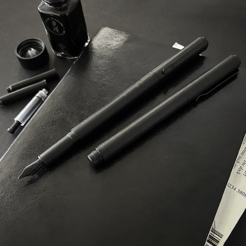 Interact 'Handscript' Classic Fountain Pen - Pure Black Edition