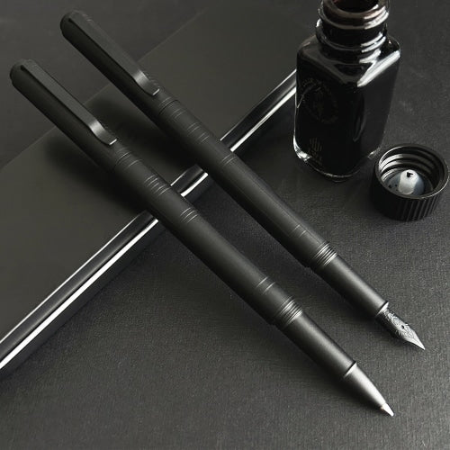 Interact 'Handscript' Classic Fountain Pen - Pure Black Edition
