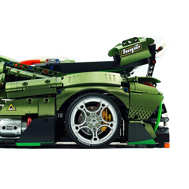 スーパーカー KenSaige 1:8 スケールモデルビルディングブロック