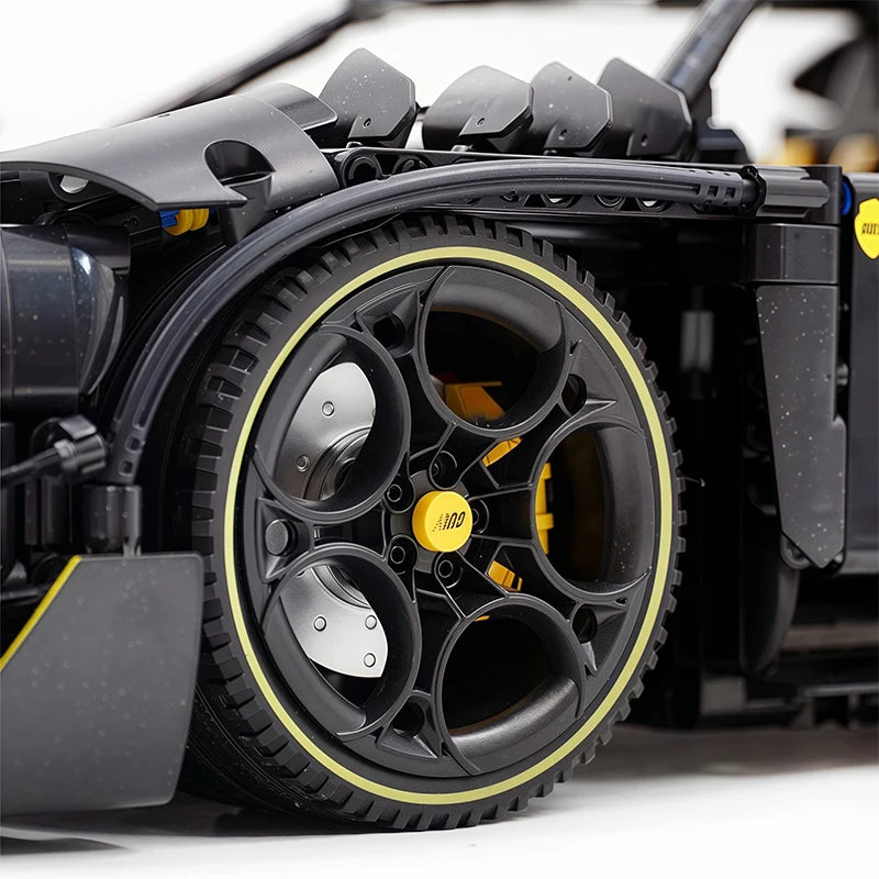 限定版 GULY 10627 MOC テクニカル 1:8 スポーツカー 296