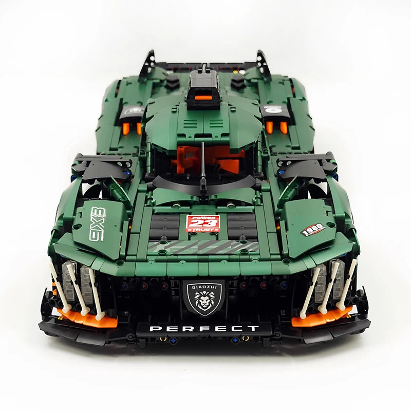 MOC 10616 スーパースポーツカー 9X8 モデル テクニカルカー 1:8