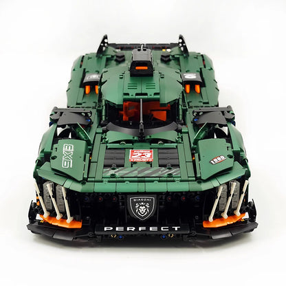 MOC 10616 スーパースポーツカー 9X8 モデル テクニカルカー 1:8