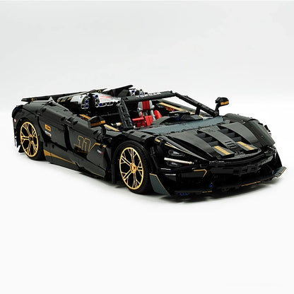 1:8 MOC スポーツレーシングカーモデル 720S モーター 10625