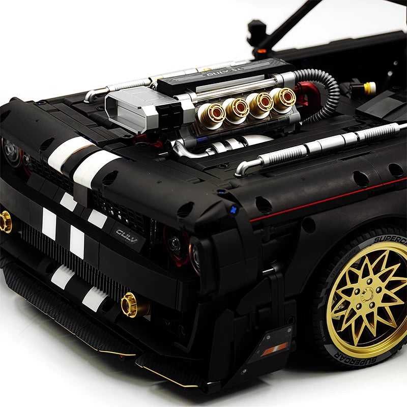 子供のためのRCレーシングビルディングブロック GULY-MOC 1:8 10637