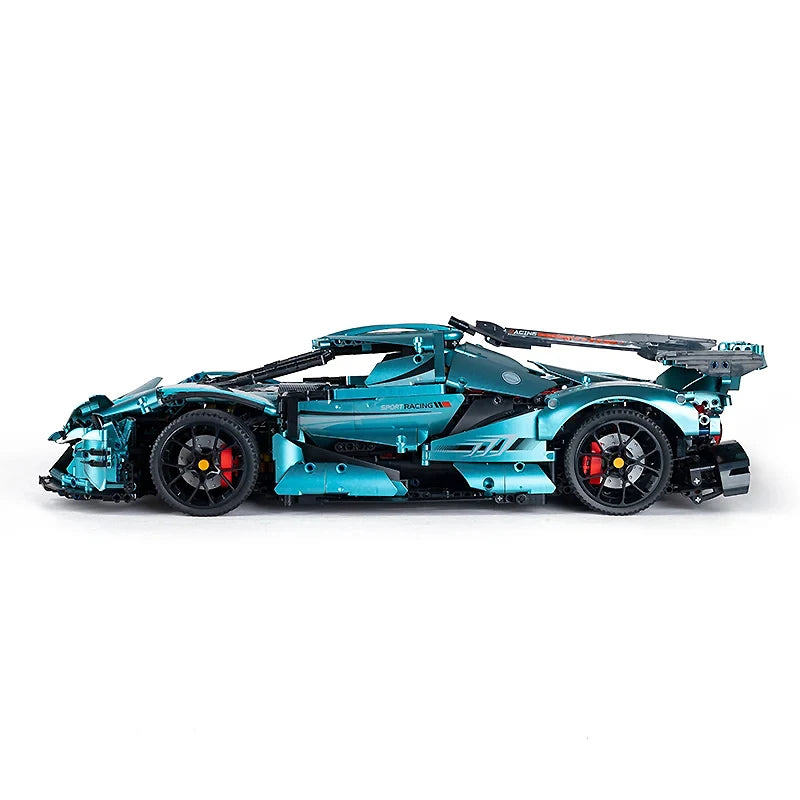 10612 テクニカルリモートコントロールスポーツカー 1:8 MOC アポロレーシング