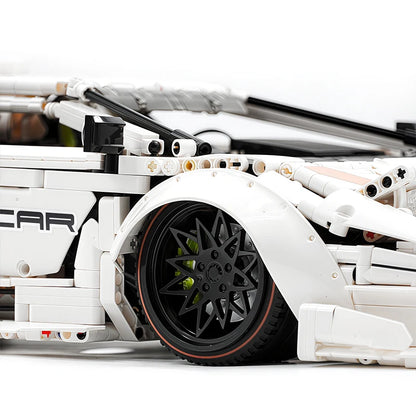 10649 3970ピース 1:8 MOC テクニカルRC レトロスポーツカー LP5000