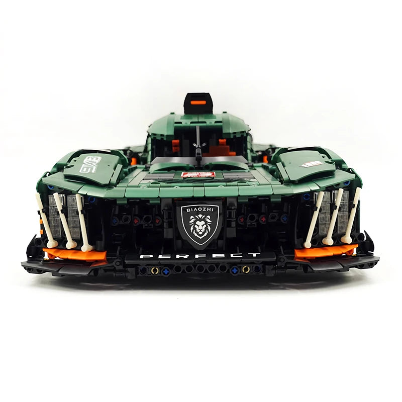 MOC 10616 スーパースポーツカー 9X8 モデル テクニカルカー 1:8