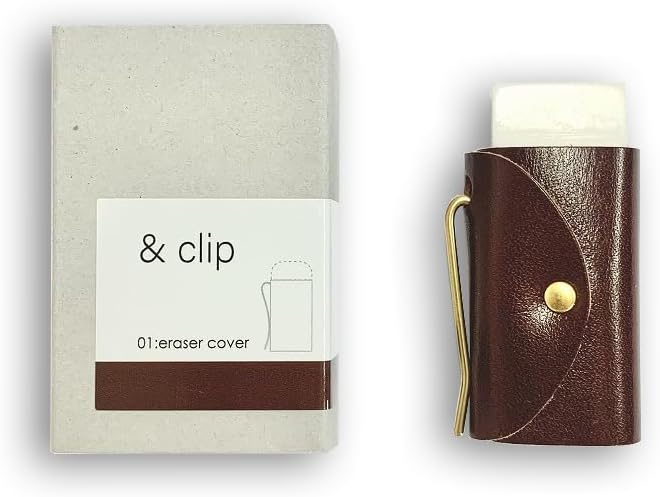THE TACTICAL ERASER SHIELD // PIT-TANNED LEATHER & BRASS CLUTCH