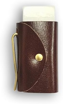 THE TACTICAL ERASER SHIELD // PIT-TANNED LEATHER & BRASS CLUTCH