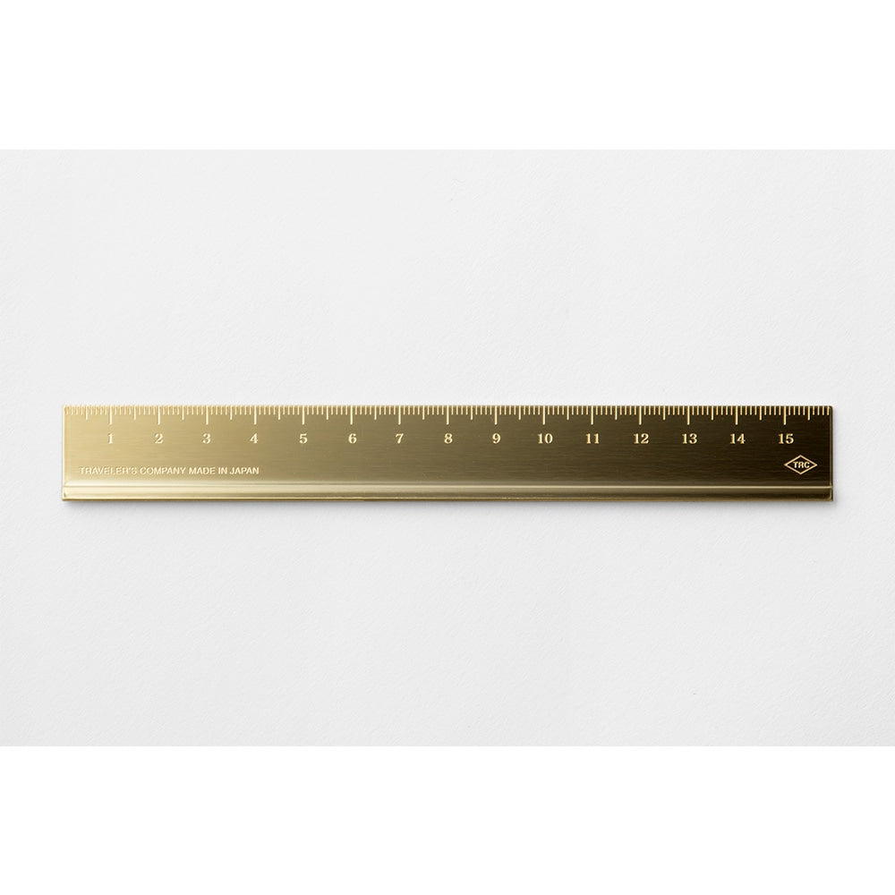 THE SOLID BRASS LINEAR TERMINAL // 16CM UNCOATED ANALOG GAUGE