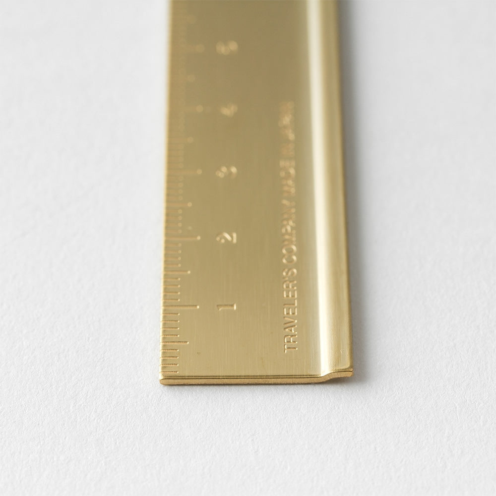 THE SOLID BRASS LINEAR TERMINAL // 16CM UNCOATED ANALOG GAUGE