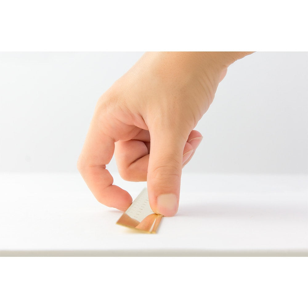 THE SOLID BRASS LINEAR TERMINAL // 16CM UNCOATED ANALOG GAUGE
