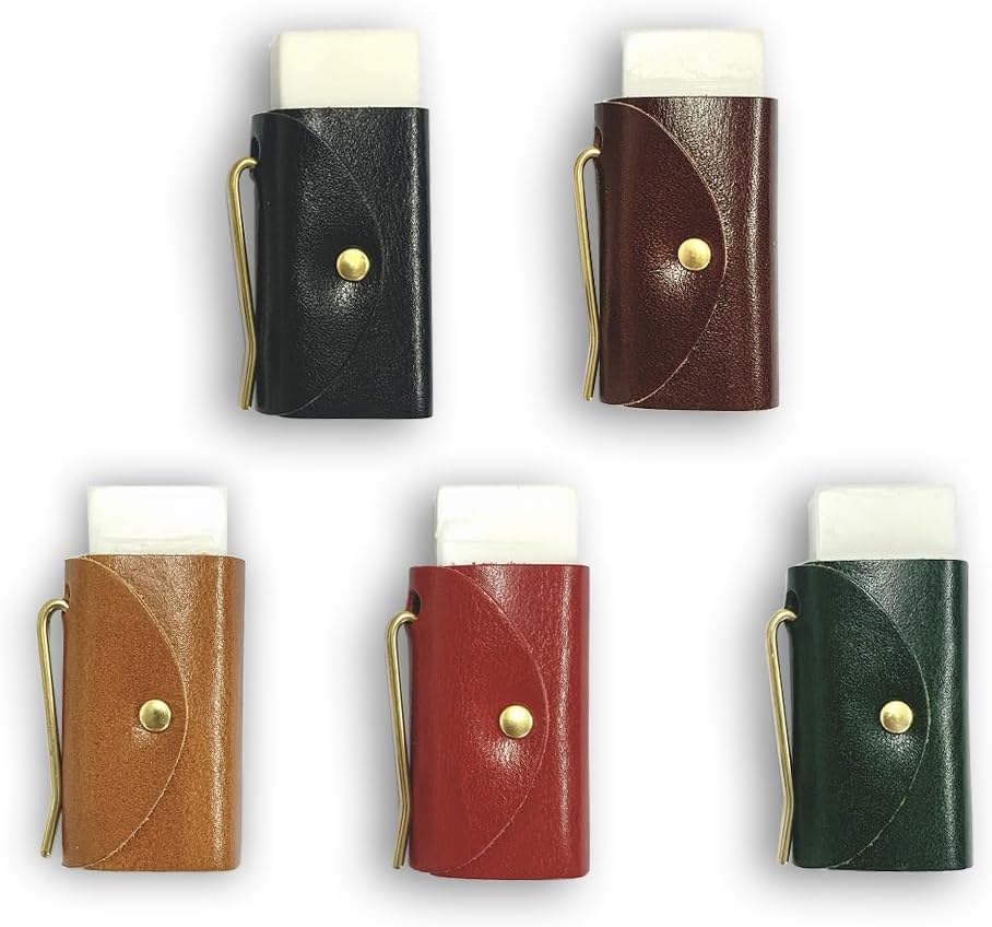 THE TACTICAL ERASER SHIELD // PIT-TANNED LEATHER & BRASS CLUTCH
