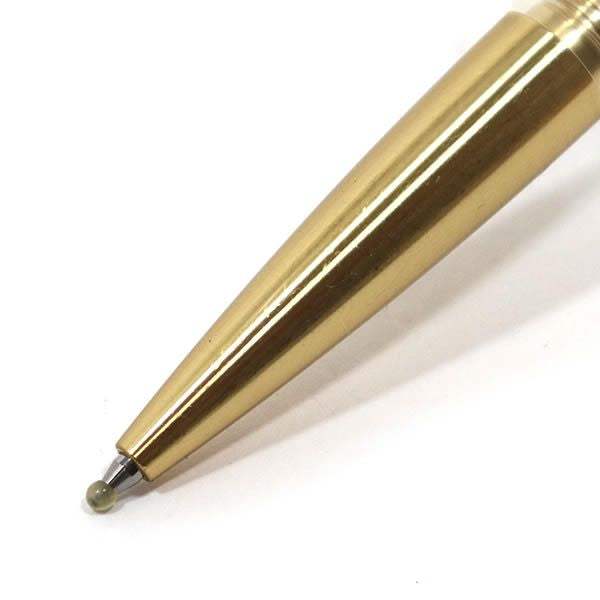 The Pocket Sentinel - Machined Brass Compact Pen (0.5mm)