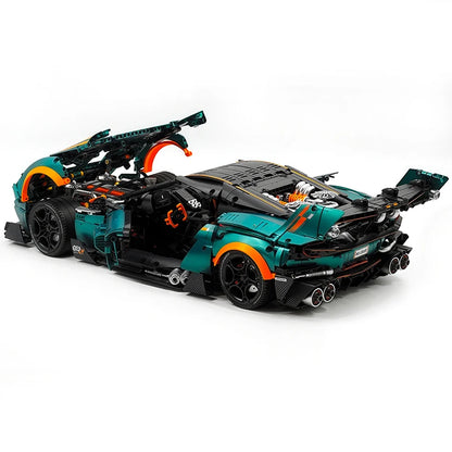 10647 3794個 MOC テクニカル 1:8 RC レーシングビルディングブロック