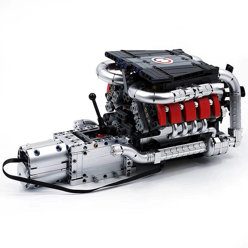 モールドキング 10203 MB 電動シミュレーションモデル V8エンジン テクニカルカー部品 ビルディングブロック