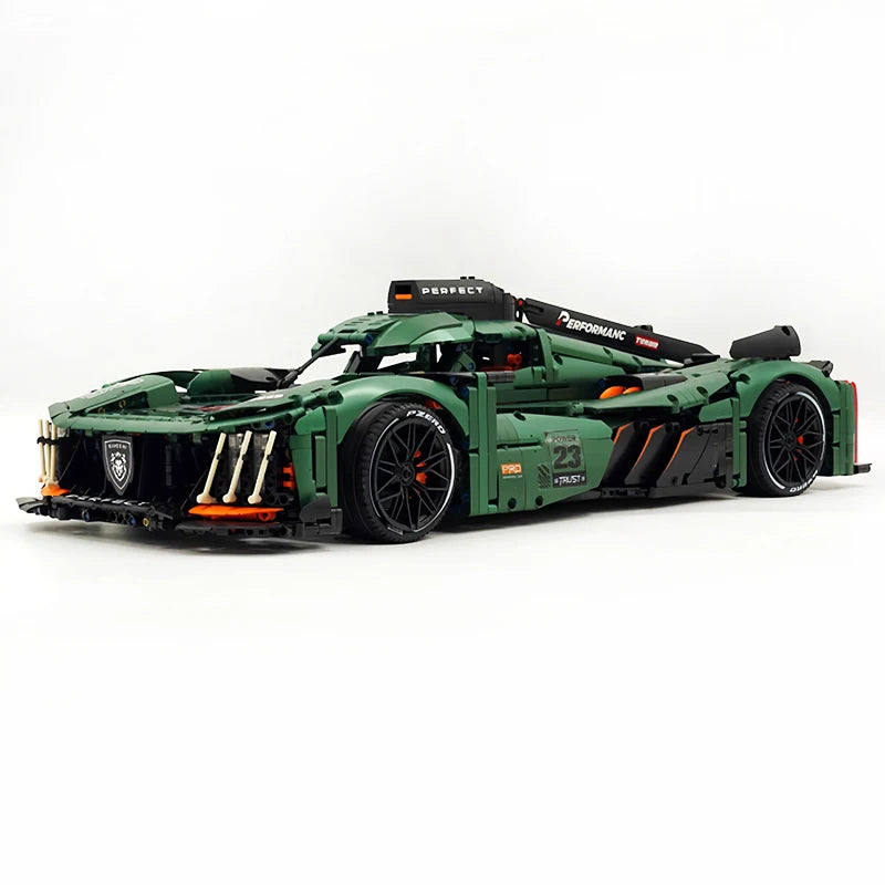 MOC 10616 スーパースポーツカー 9X8 モデル テクニカルカー 1:8