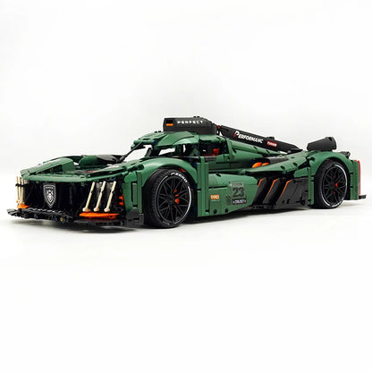 MOC 10616 スーパースポーツカー 9X8 モデル テクニカルカー 1:8