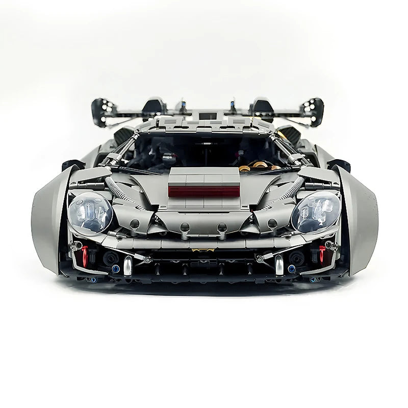 GULY 10629 1:8 RC メタリックメッキ グレー レーシングハイパーカー