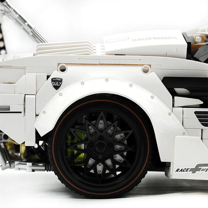 10649 3970ピース 1:8 MOC テクニカルRC レトロスポーツカー LP5000