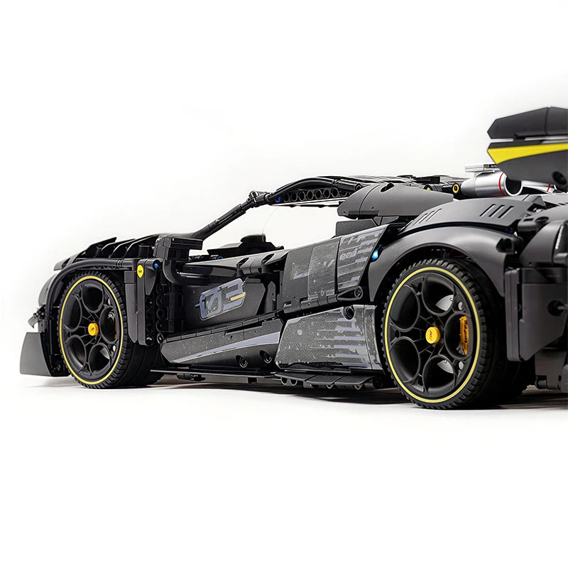 限定版 GULY 10627 MOC テクニカル 1:8 スポーツカー 296