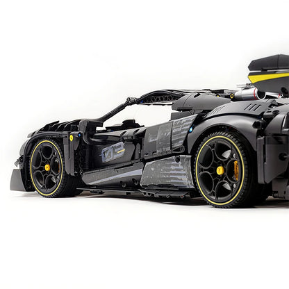 限定版 GULY 10627 MOC テクニカル 1:8 スポーツカー 296