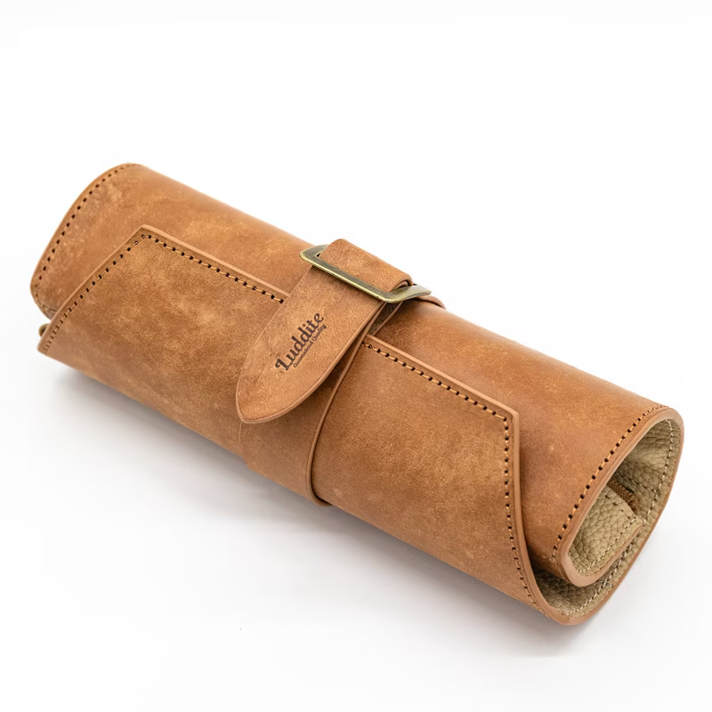 TACTICAL 5-SLOT INSTRUMENT ROLL // ITALIAN MAYA LEATHER