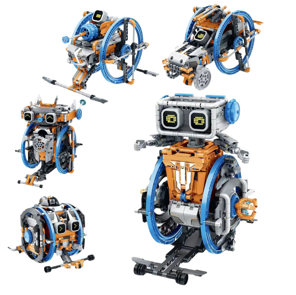 NO. 8064 | 5-IN-1 HIGH-SPEED STEAM STUNT ARCHIVE (783 PCS)