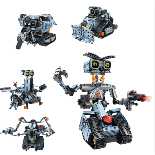 NO. 8062 | 5-IN-1 STEAM THUNDERBOT PROGRAMMABLE ARCHIVE (687 PCS)