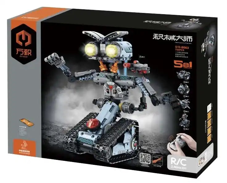 NO. 8063 | 5-IN-1 STEAM LUMINOUS MECHANICAL ARCHIVE (755 PCS)