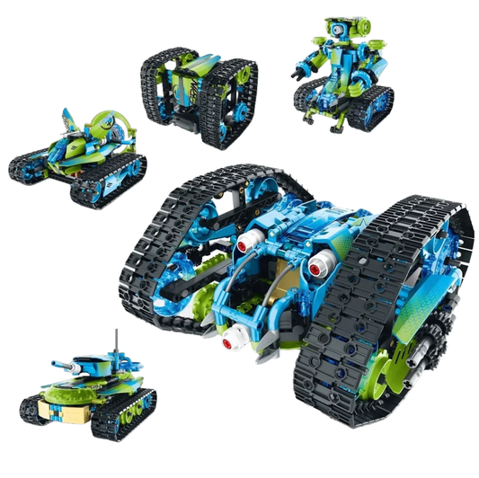 NO. 8071 | 5-IN-1 STEAM SMART KINETIC STUNT ARCHIVE (692 PCS)