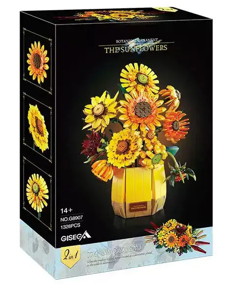 NO. G8907 | THE SUNFLOWERS ARCHITECTURAL BOTANICAL ARCHIVE (1,328 PCS)
