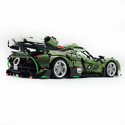 スーパーカー KenSaige 1:8 スケールモデルビルディングブロック