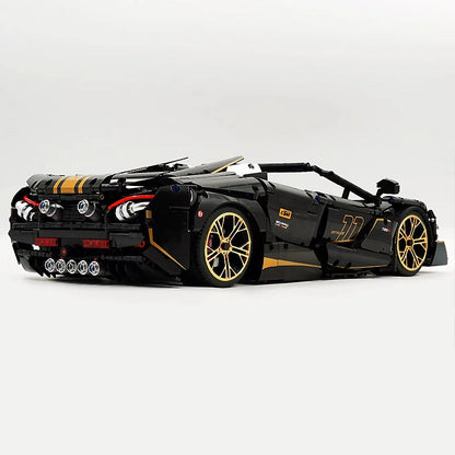 1:8 MOC スポーツレーシングカーモデル 720S モーター 10625