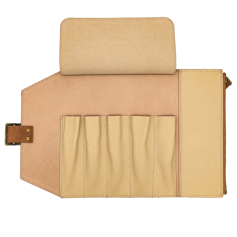 TACTICAL 5-SLOT INSTRUMENT ROLL // ITALIAN MAYA LEATHER
