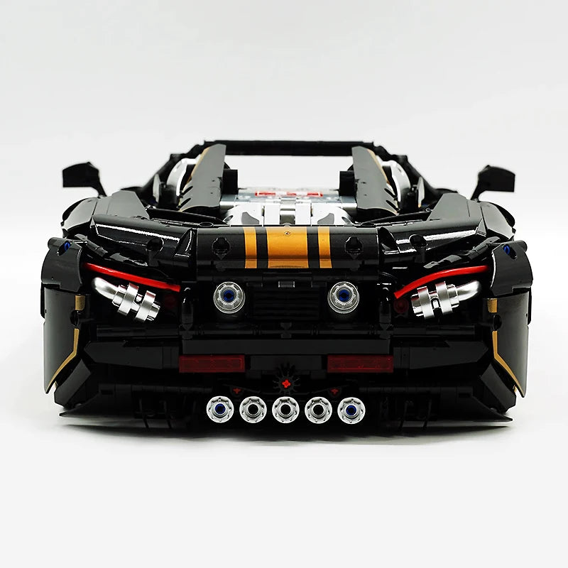 1:8 MOC スポーツレーシングカーモデル 720S モーター 10625