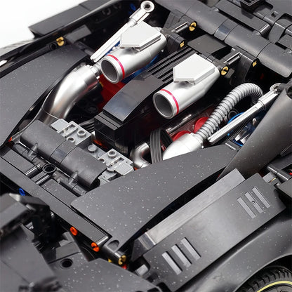 限定版 GULY 10627 MOC テクニカル 1:8 スポーツカー 296