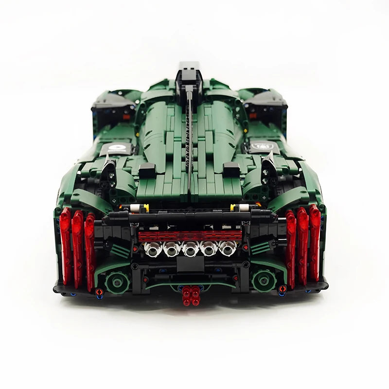 MOC 10616 スーパースポーツカー 9X8 モデル テクニカルカー 1:8