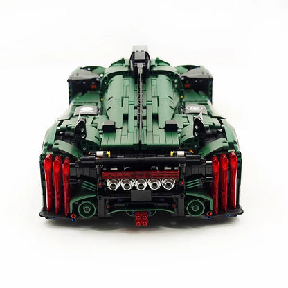 MOC 10616 スーパースポーツカー 9X8 モデル テクニカルカー 1:8