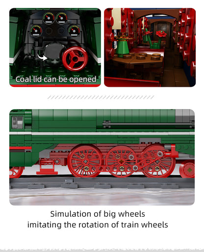 ジェットモーター付きリモートコントロールビルディングブロック 12007&201 ドイツエクスプレス