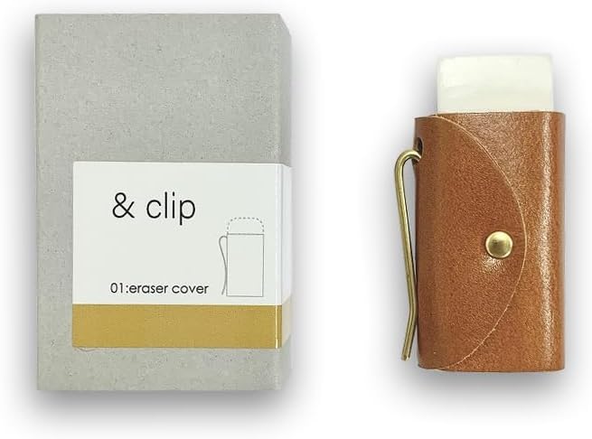 THE TACTICAL ERASER SHIELD // PIT-TANNED LEATHER & BRASS CLUTCH