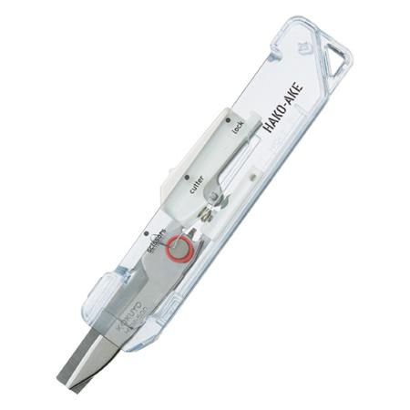 Japanese KOKUYO HAKO-AKE 2-in-1 Portable Scissors Carton Opener Utility Cutter for Warehouse Office Home