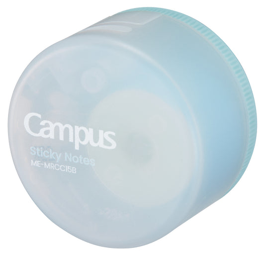 KOKUYO Campus Roll Sticky Notes Dispenser 15mm x 2.4m Cut-to-Length Adhesive Memo Tape for Study Notes and Books