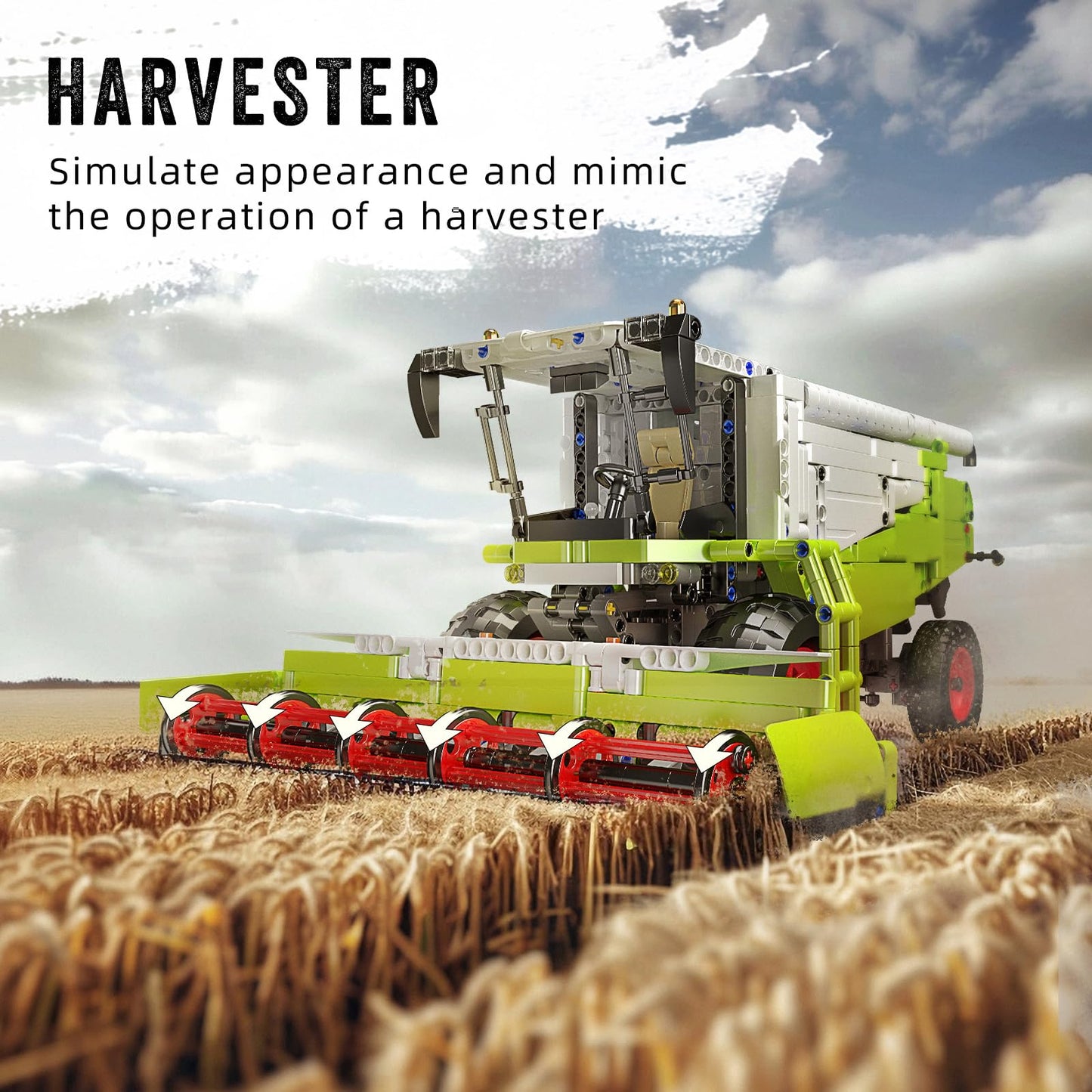 NO. 17014 | AGRICULTURAL HARVESTER KINETIC ARCHIVE (1265 PCS)